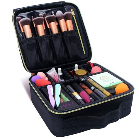 Sehen sie sich die professional makeup auf gigagünstig an! MONSTINA Makeup Train Cases Professional Travel Makeup Bag ...