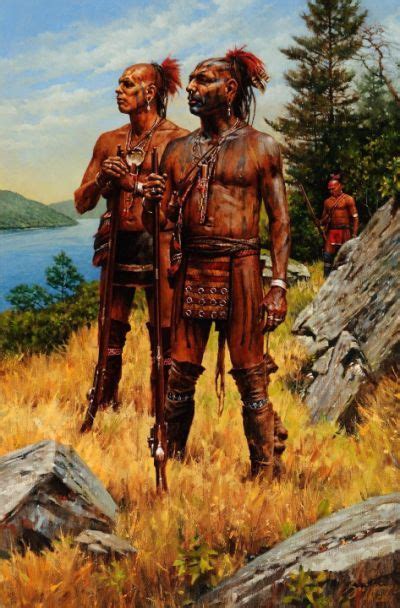 Iroquois Indians Of Canada Chief Native American Warrior Native