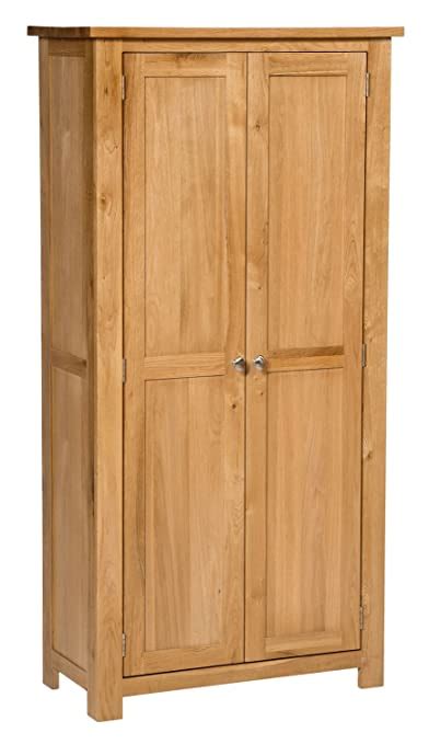 Hallowood Waverly 2 Door Large Cabinet With Adjustable Shelves In Light