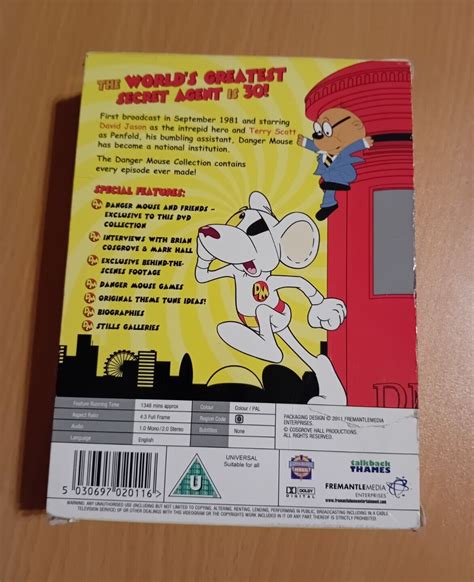 Danger Mouse The Complete Collection 10 Disc Dvd Box Set 30th