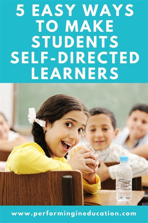 Self Directed Learners 5 Easy Way To Help Students Take Charge