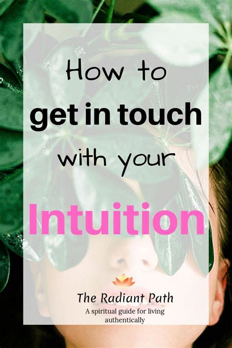 Getting In Touch With Your Intuition Helps You Evaluate Your Priorities