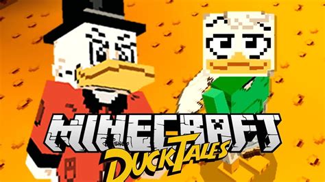 Minecraft Ducktales Entrei No Cofre Do Tio Patinhas E Ele Nem Viu
