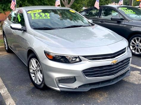 Used 2017 Chevrolet Malibu 4dr Sdn Lt W1lt For Sale In Holly Springs