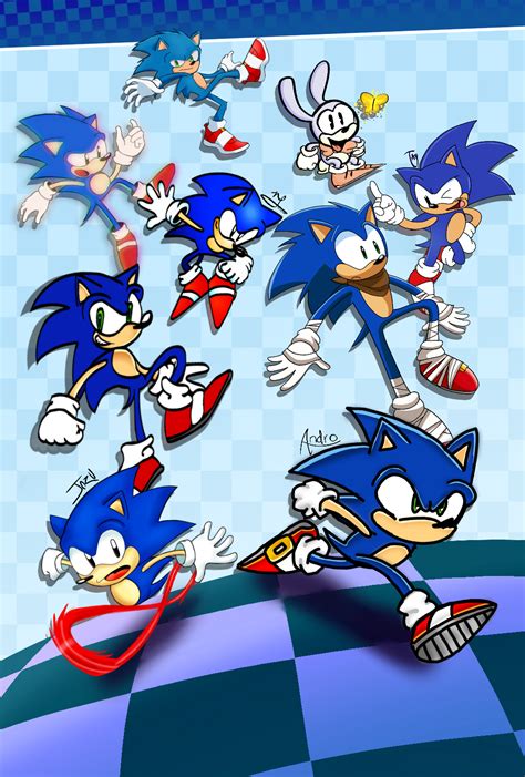 Sonic 31th Anniversary Collab By Taystudioartist On Newgrounds