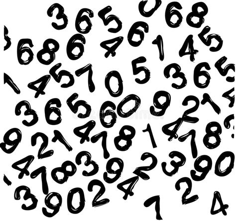 Numbers Vector Wallpaper Stock Vector Illustration Of Figure 7716704