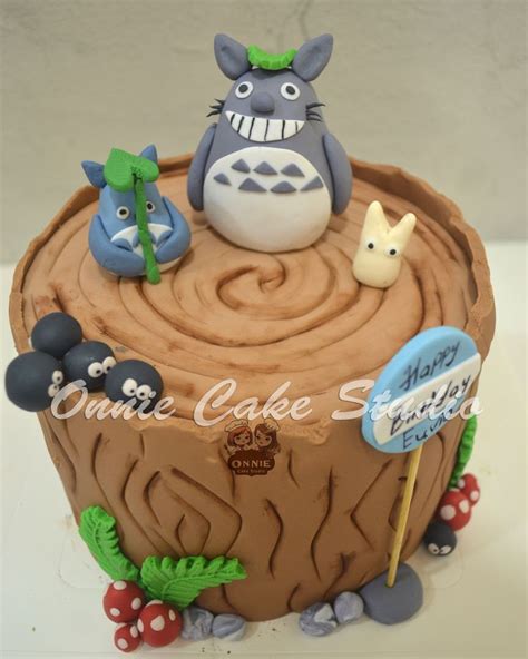 Totoro Cake Cake Desserts Birthday Cake