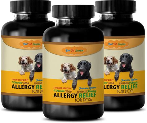 Dog Skin Care Supplements Best Dog Allergy Relief Get