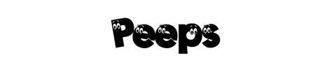 Details Of Peeps Font