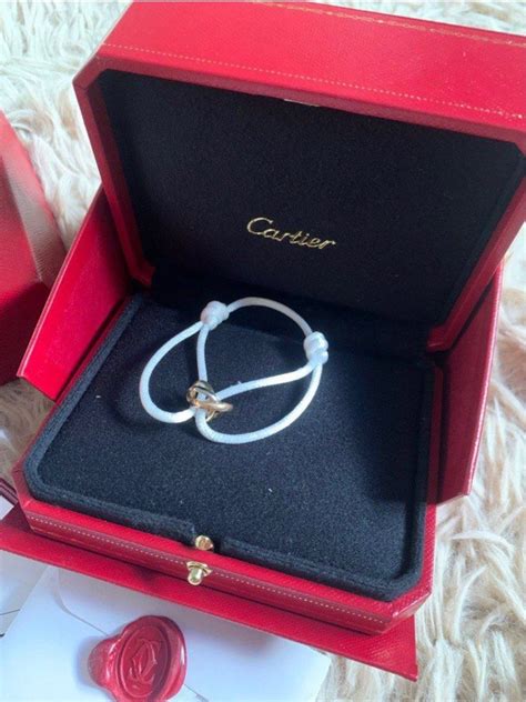 Cartier Trinity Cord Bracelet On Carousell