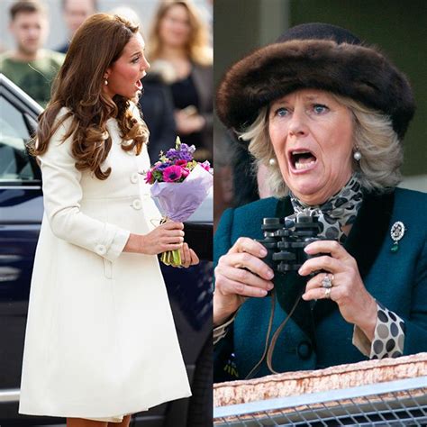 16 Times The Royals Couldnt Believe Their Eyes Queen Pictures Duchess Of Cornwall Ladies Day
