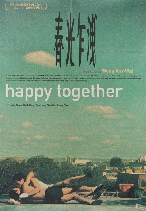 Happy Together Original 1997 Spanish B1 Movie Poster Posteritati