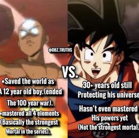 Aang Vs Goku Anime Amino