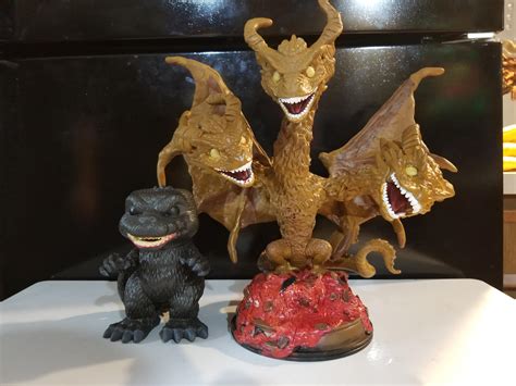 Custom Godzilla And King Ghidorah 2019 Funko Pops Funkopop