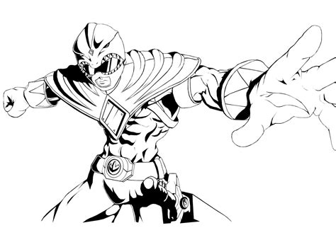 Blue ranger from the megaforce season. Green Power Ranger Coloring Page at GetColorings.com ...