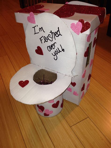 My Daughter Begged Me To Do This Funny Card Box For Valentines Day