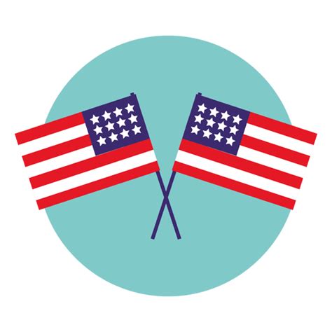 Usa Flags Round Icon Transparent Png And Svg Vector File