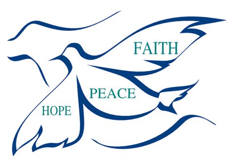 Peace Faith And Hope Clip Art At Vector Clip Art Online