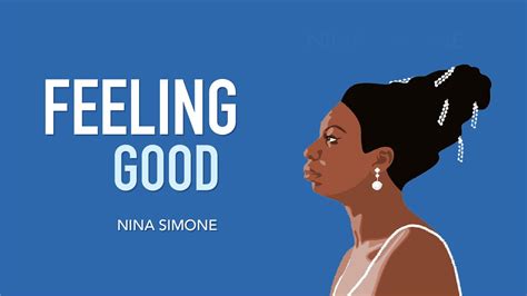 Feeling Good Nina Simone Lyric Video Youtube