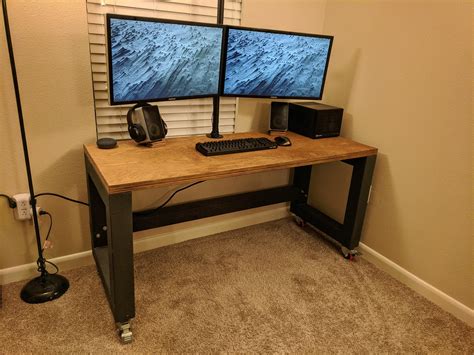 Clean Apartment Living Room Battlestation Finished Pics And Info In
