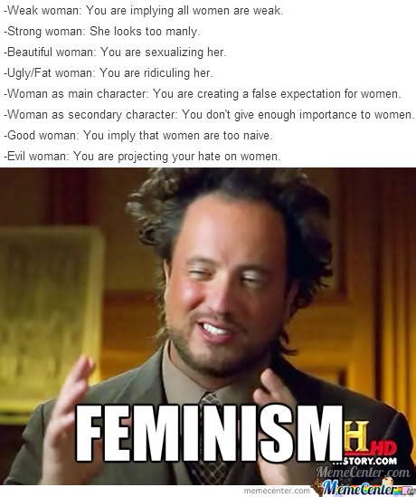 Feminism And Fiction Feminism Know Your Meme