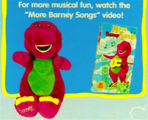 More Barney Songs Promo Ad By Bestbarneyfan On Deviantart