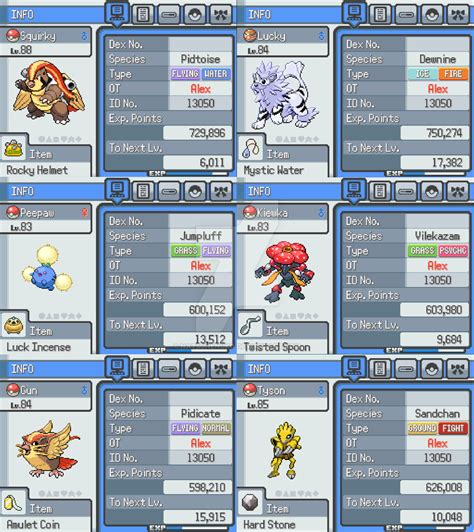 [Pokemon Infinite Fusion] Dream team by NatsuneNuko on DeviantArt