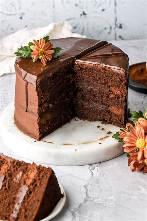 Chocolate Ganache Cake Recipe Baran Bakery