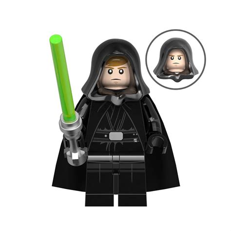 Robe Luke Skywalker Minifigures Lego Compatible Star Wars Minifigure