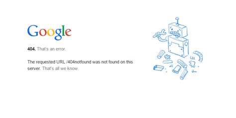 13 Of The Internets Best 404 Error Pages