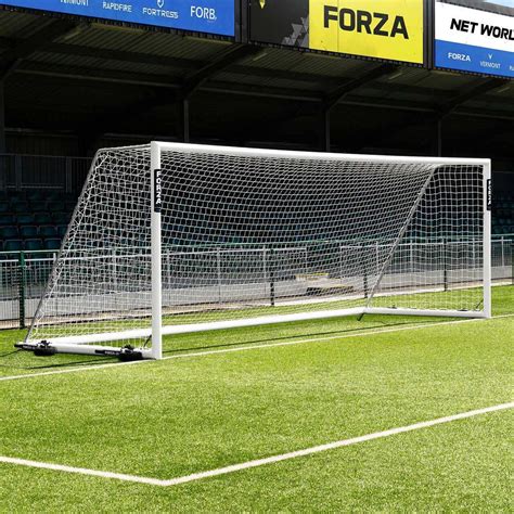 24 X 8 Forza Alu110 Freestanding Soccer Goal Net World Sports