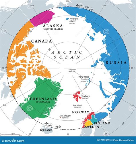 Map Of Arctic Circle Countries Fsu Spring Break 2024