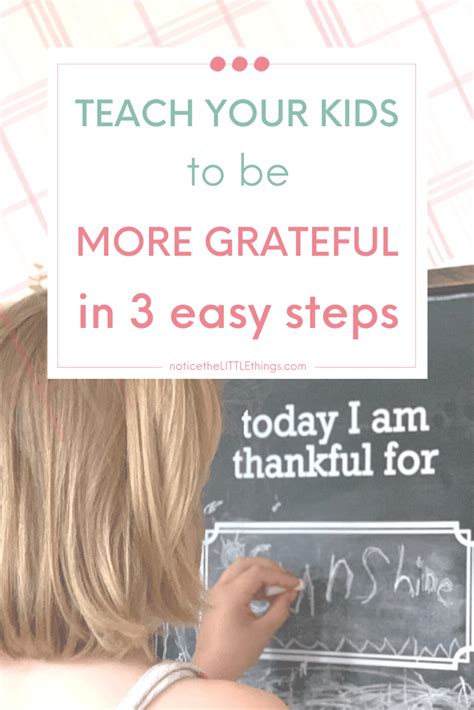 3 Steps To Raising More Grateful Kids
