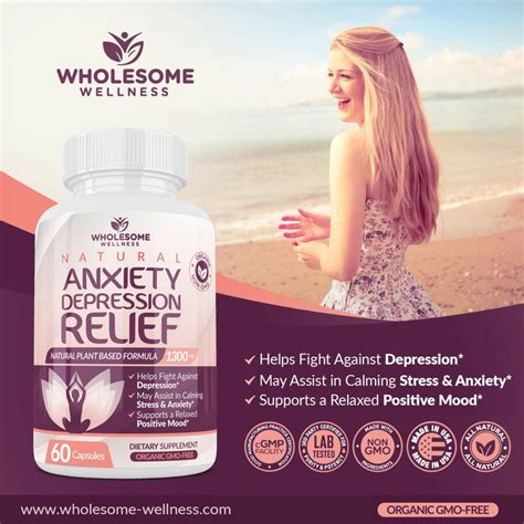 Happy Pills Natural Anti Anxiety Relief And Depression Supplement