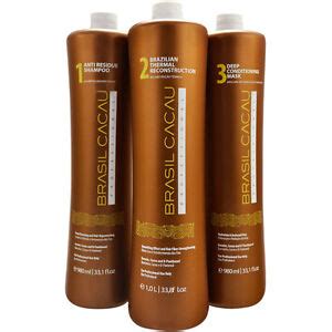 Appliquer le smoothing protein (n° 2) sur toute la longueur en évitant le cuir chevelu. BRASIL CACAU BRAZILIAN KERATIN HAIR SMOOTHING TREATMENT ...