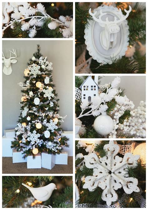 30 White Ornaments For Christmas Tree Decoomo