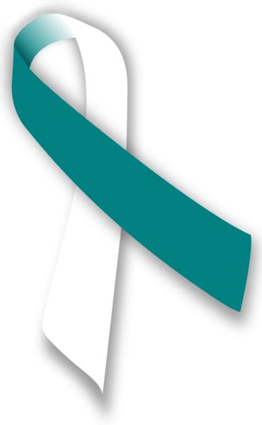 Cervical Cancer Ribbon Clip Art