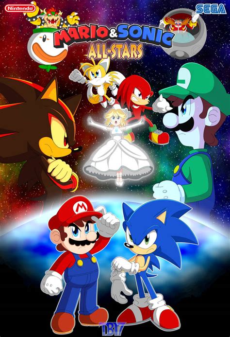Mario And Sonic All Stars By Bluetyphoon17 On Deviantart