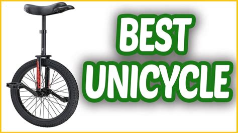 Best Unicycle 2018 5 Unicycle Reviews Youtube