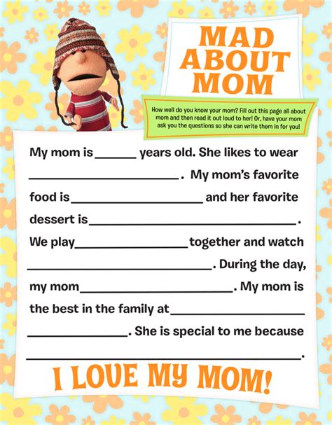 Mad magazine has perfected its unique form of satire over the years: Mad About Mom Mother's Day Activity - Whats in the Bible