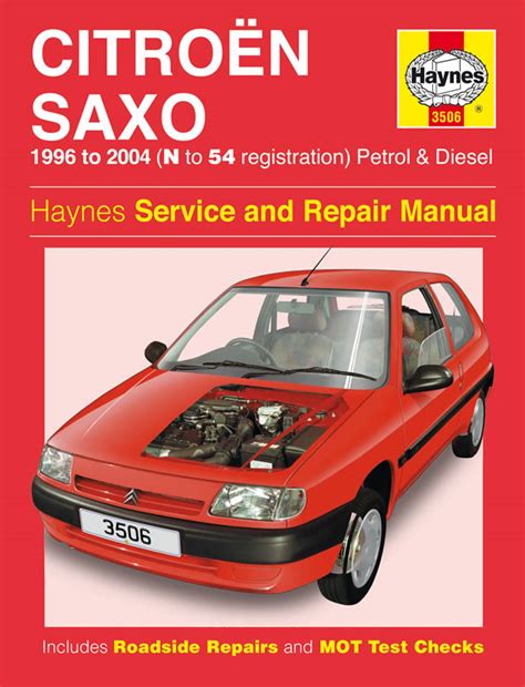 Haynes Manual Citroen Saxo Petrol & Diesel (96 - 04) N to 54