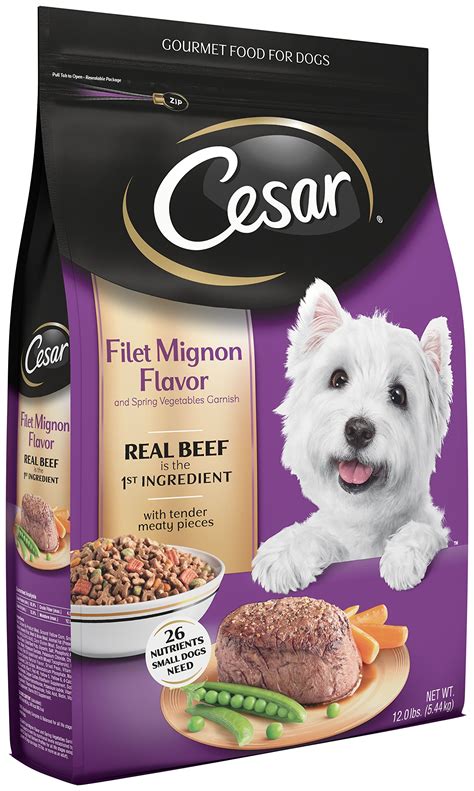 After all, he is my baby, and i want nothing but the best for him. CESAR Filet Mignon Flavor With Spring Vegetables Dry Small ...
