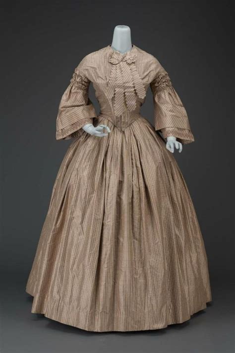 Old Rags Day Dress 1840s 60s United States Mfa Boston