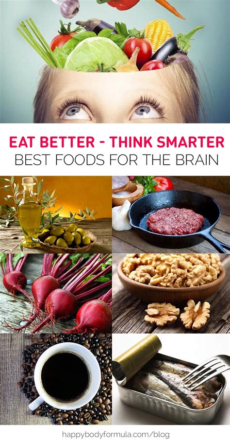 An overdue post, but better post them late than never, huh? Eat Better, Think Smarter - Best Foods For Your Brain