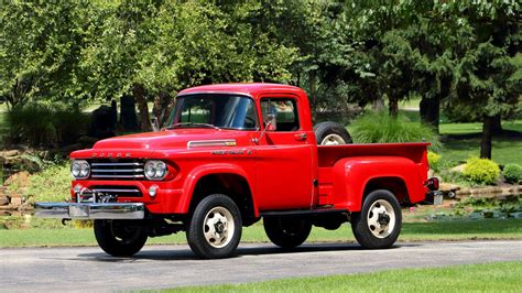 1958 Dodge Power Wagon W100 Pickup Presented As Lot F127 At Kissimmee