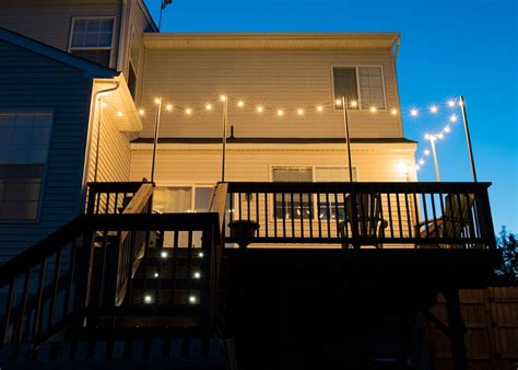 Outdoor Deck String Lights For Fun Summer Nights Craving Some Creativity