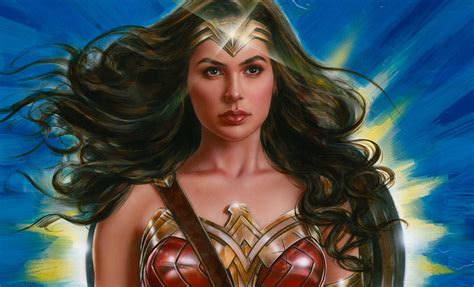 Wonder Woman Lasso Of Truth Fine Art Print By Olivia De Berardinis