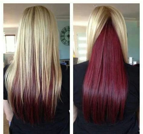 We believe that it would be better to show you some photos, have much to tell you the obvious about the fact that. Blonde and burgundy | hair | Pinterest | Summer, Your hair ...