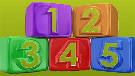 Number From 1 To 10 123 Learn Numbers Names 12345 Counting Kids