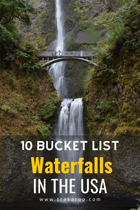 10 Of The Best Waterfalls In The Us Easy Hikes And Big Views
